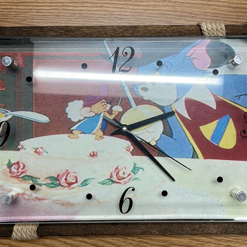 Vintage Tom & Jerry Clock